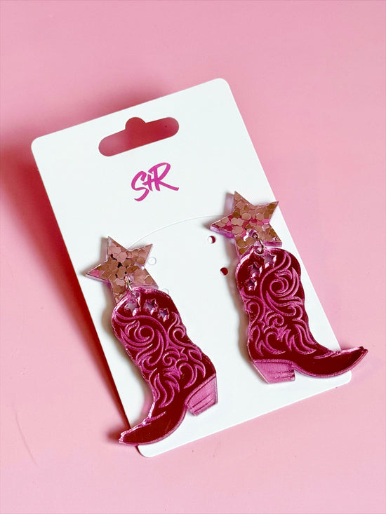 Pink Cowgirl Boots