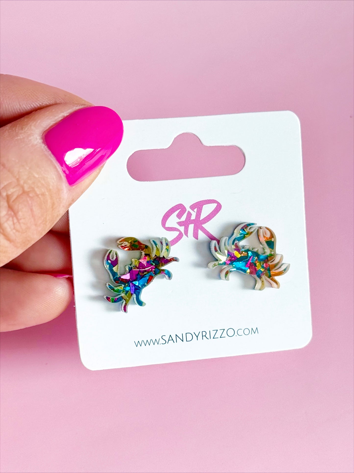 Blue Crab Stud