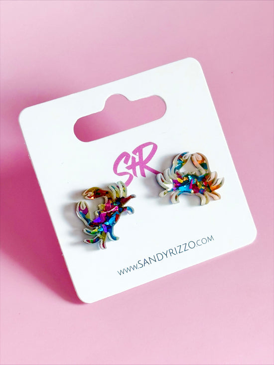 Blue Crab Stud