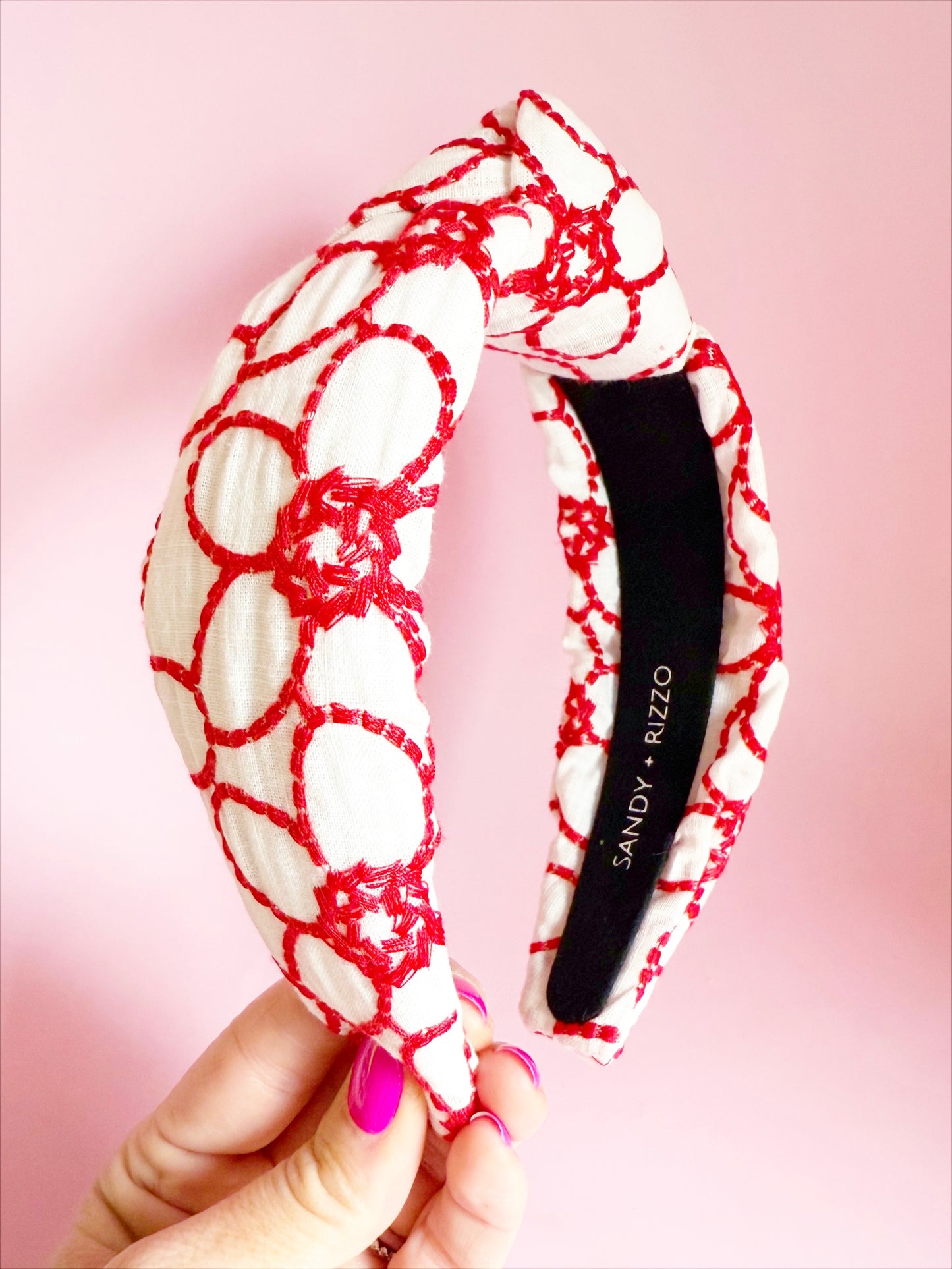 Red Daisy Headband