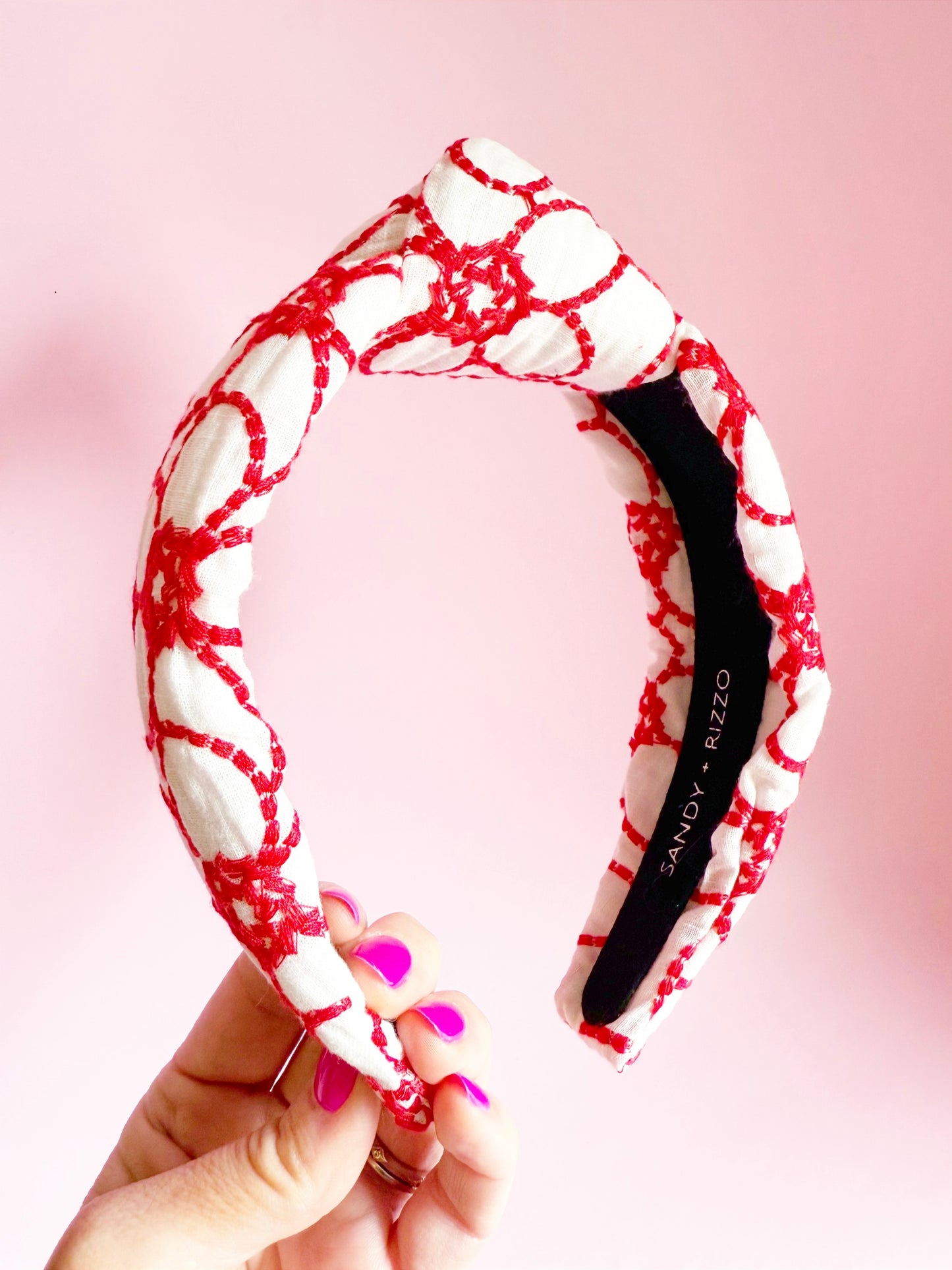 Red Daisy Headband