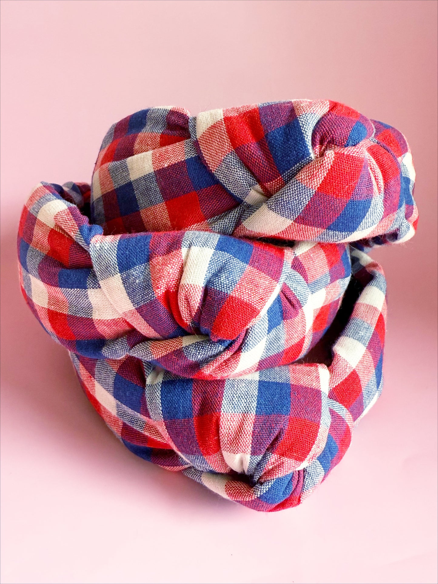 Patriotic Plaid Headband