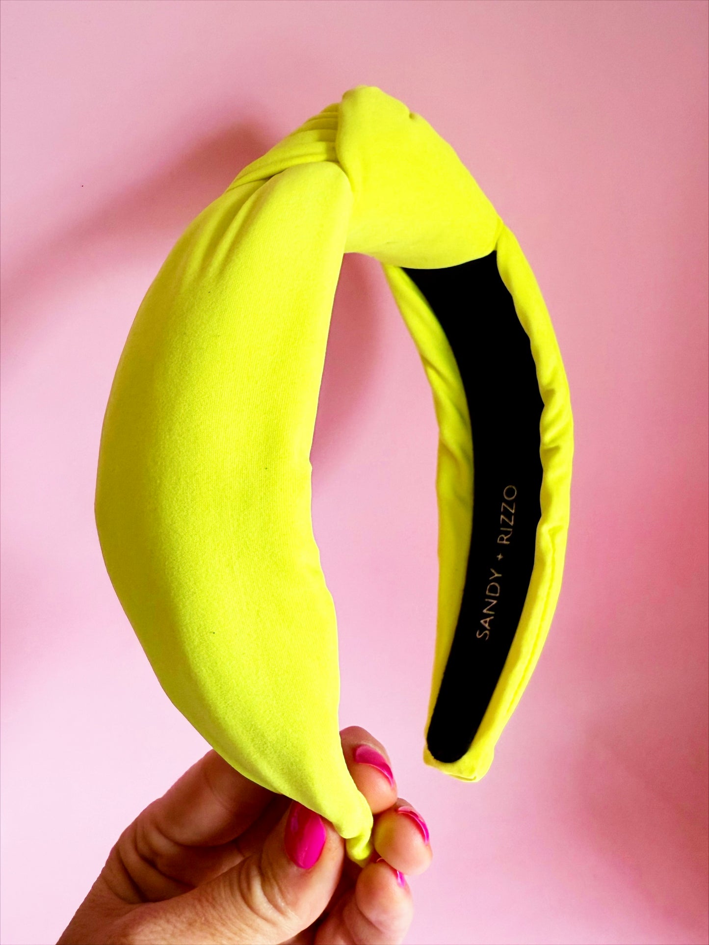 Neon Yellow Headband