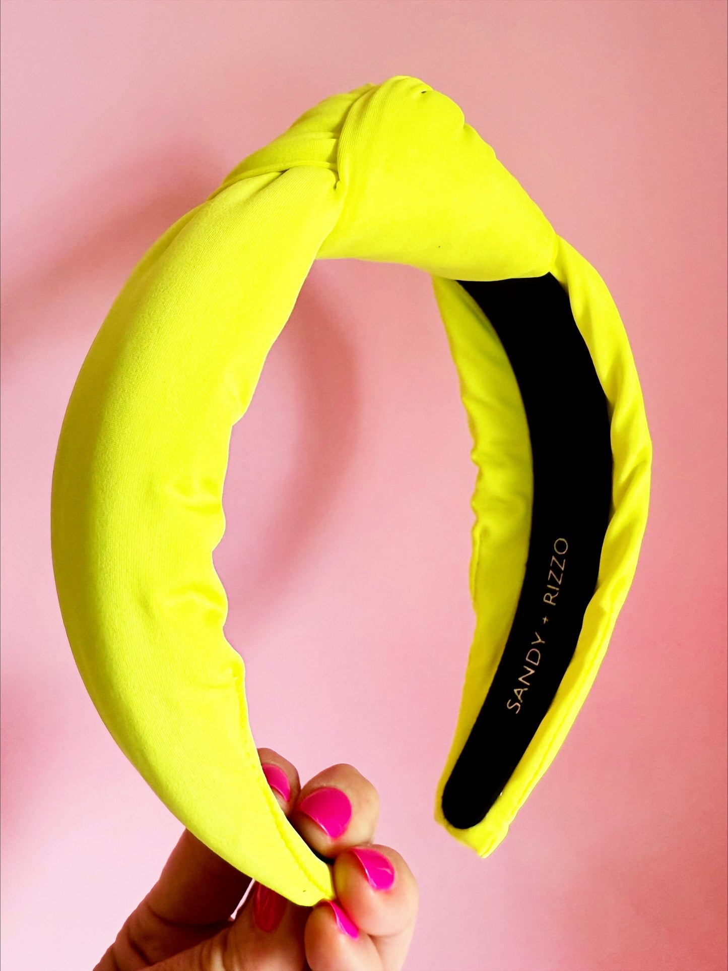 Neon Yellow Headband