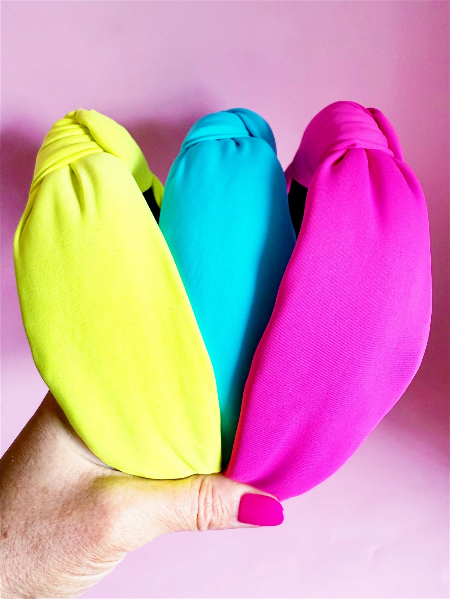 Neon Yellow Headband
