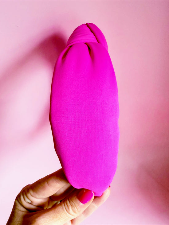 Neon Pink Headband