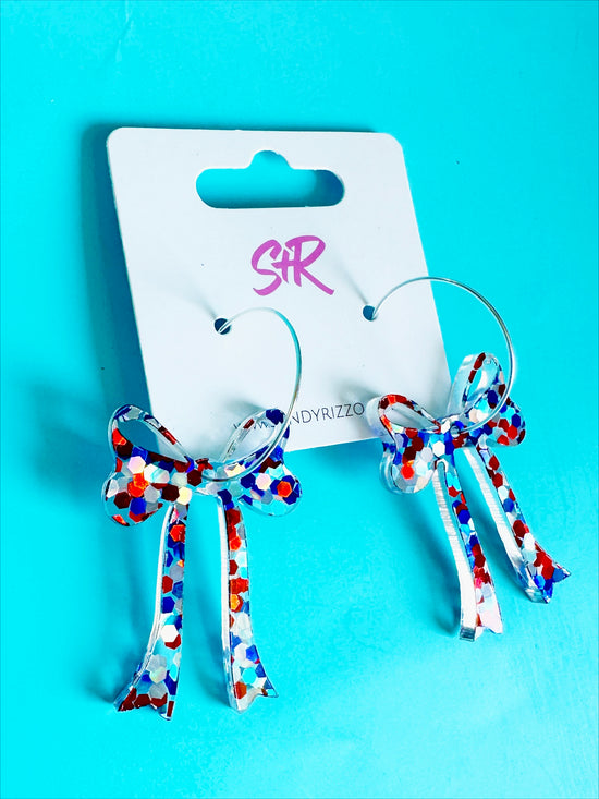 Patriotic Bow Hoop