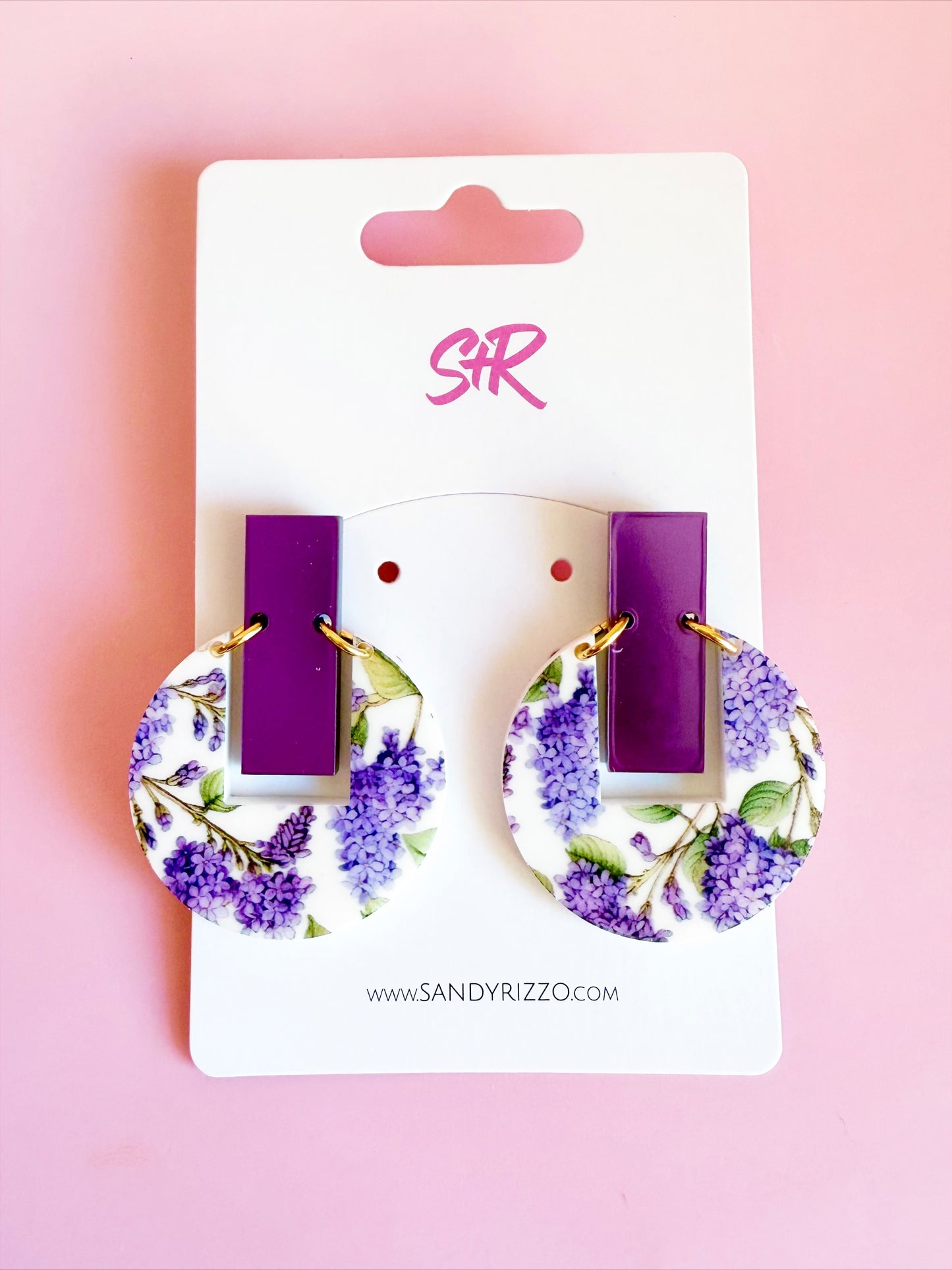 Purple Floral Allison