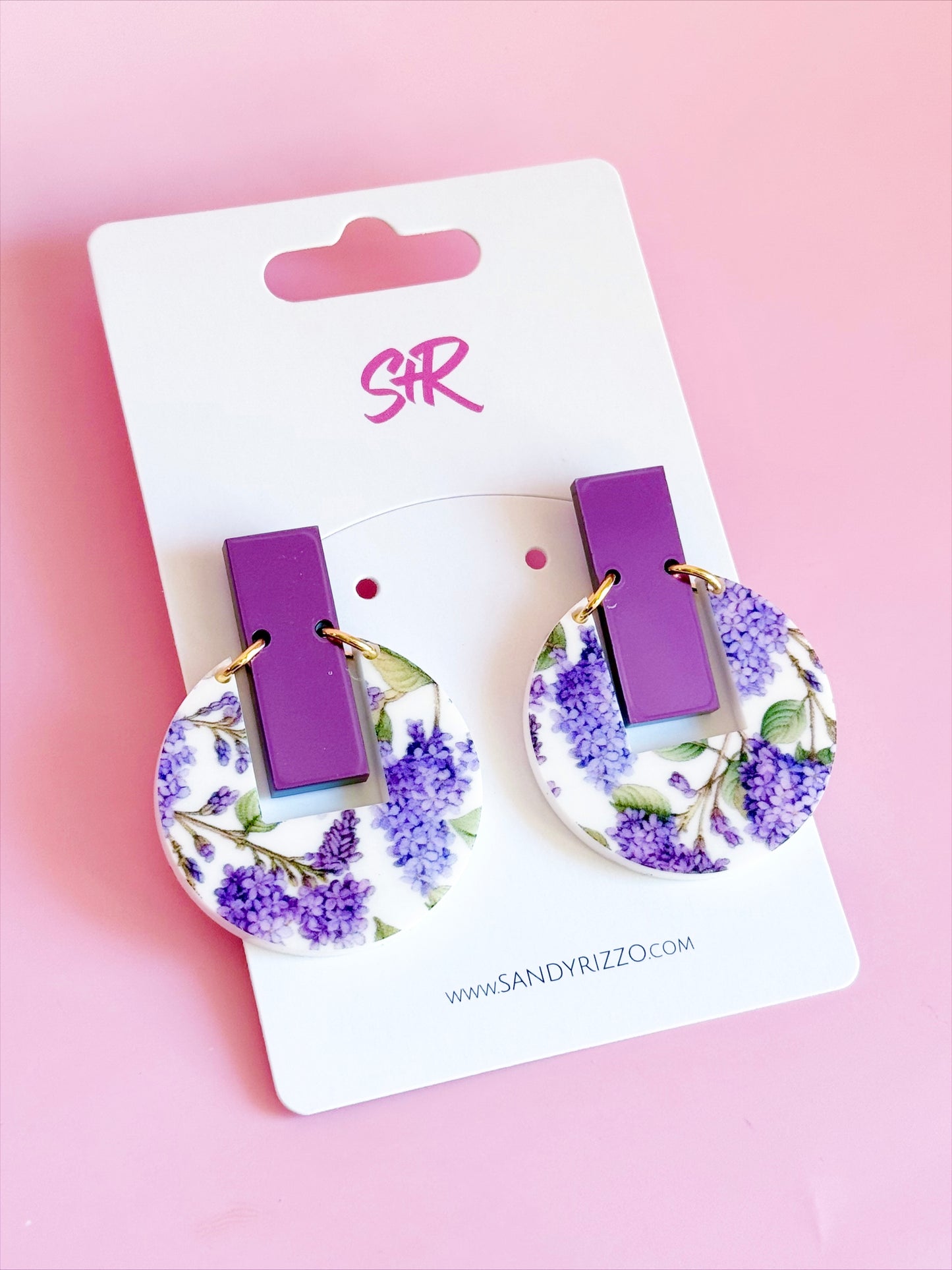 Purple Floral Allison