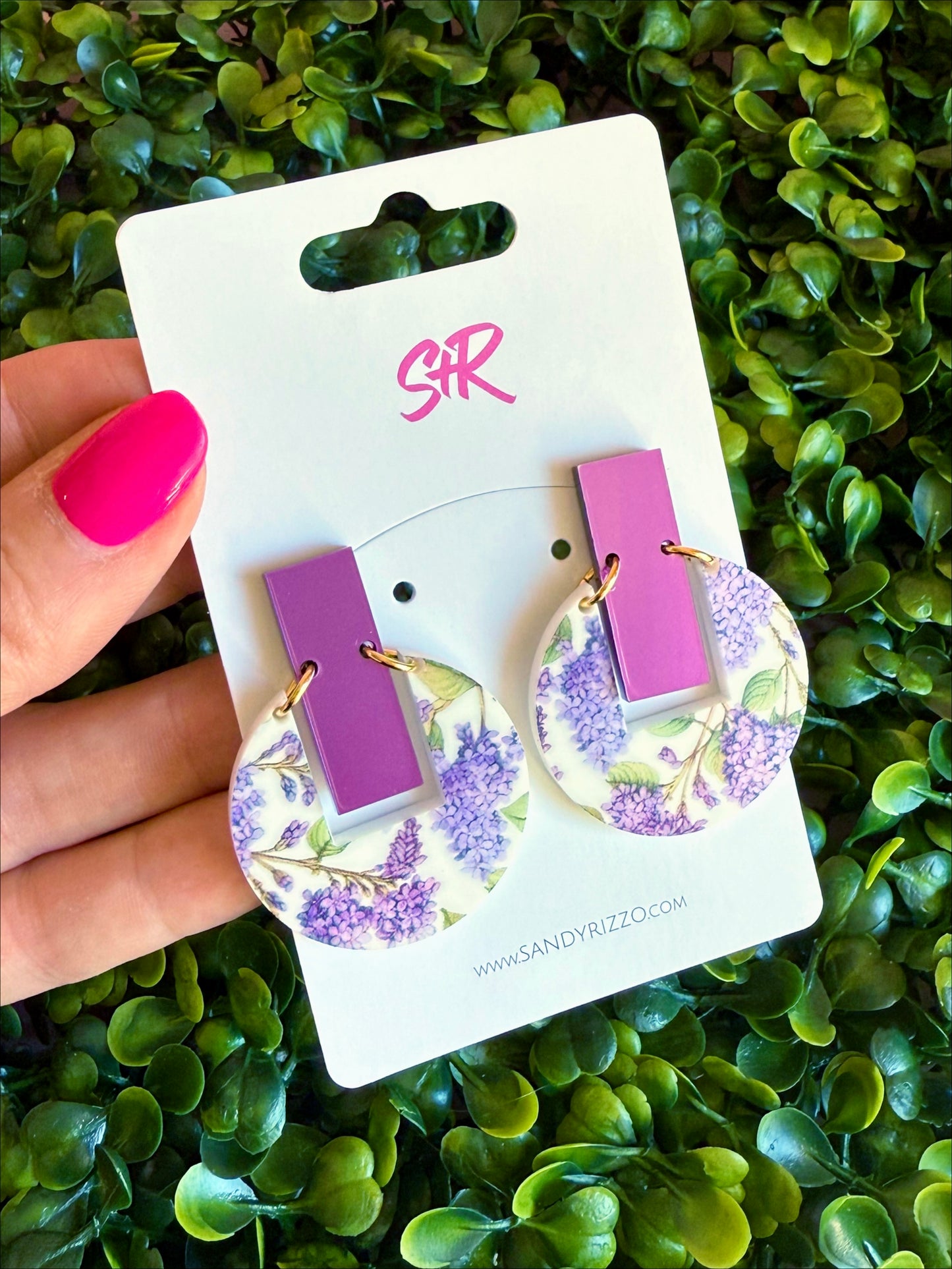 Purple Floral Allison