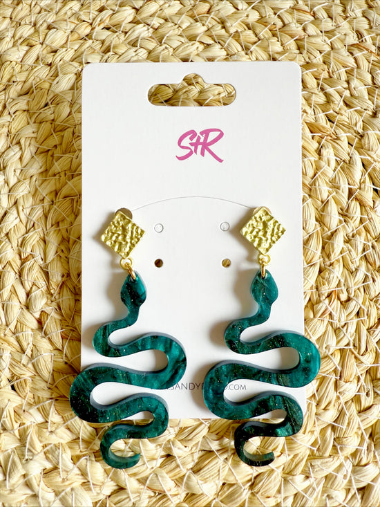 Green Snake Dangle