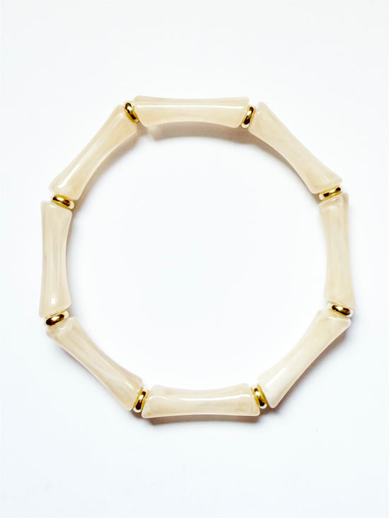 Bamboo Acrylic Bracelet