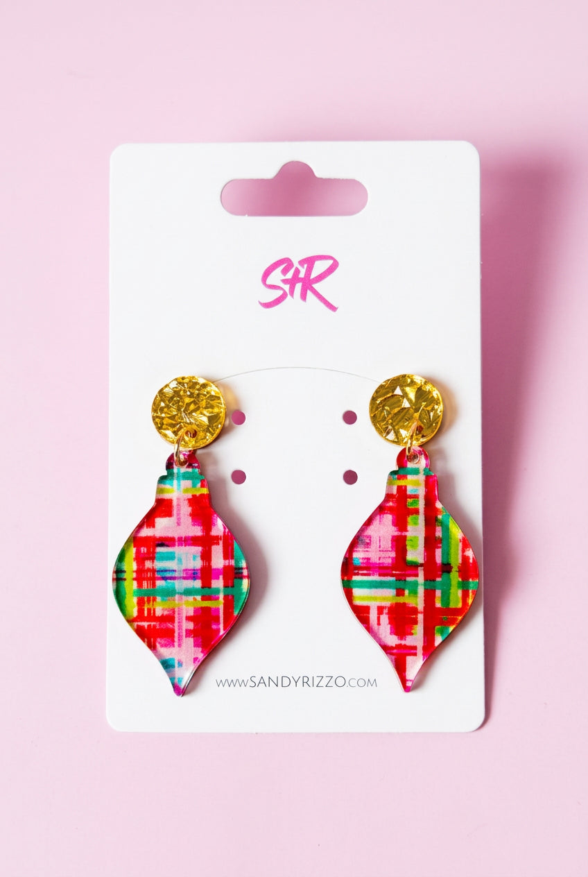 Christmas Plaid Ornament