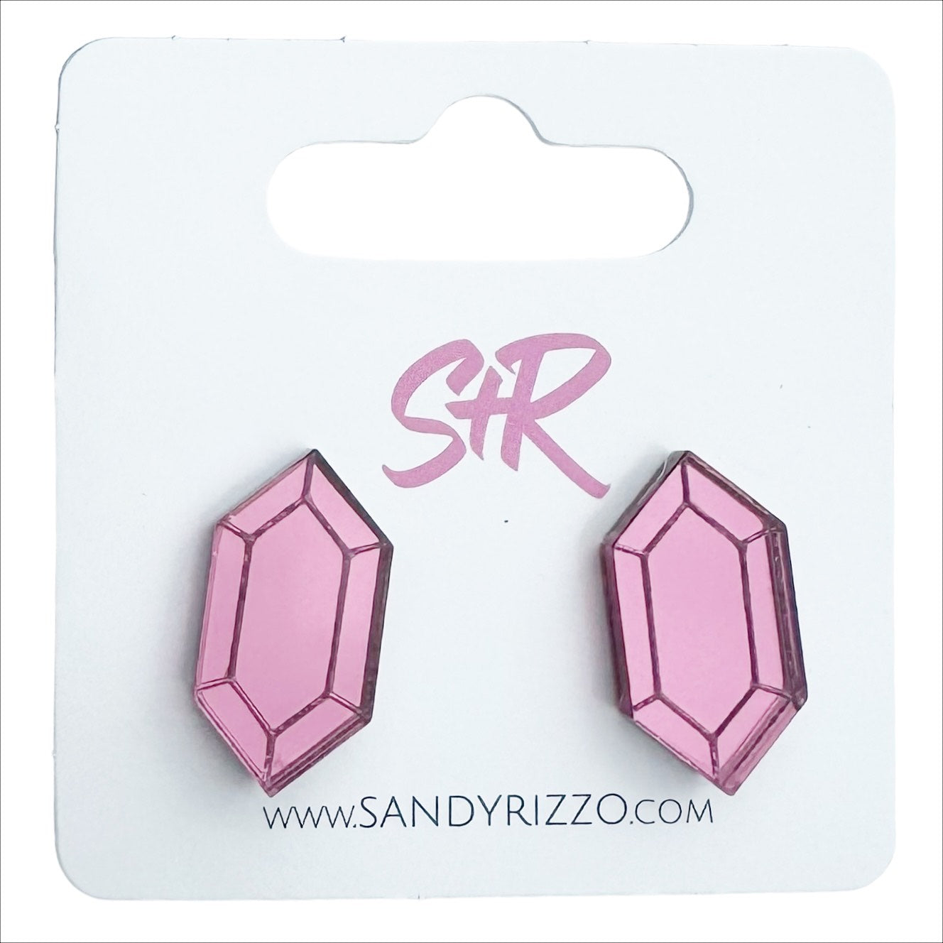 Pink Gem Stud