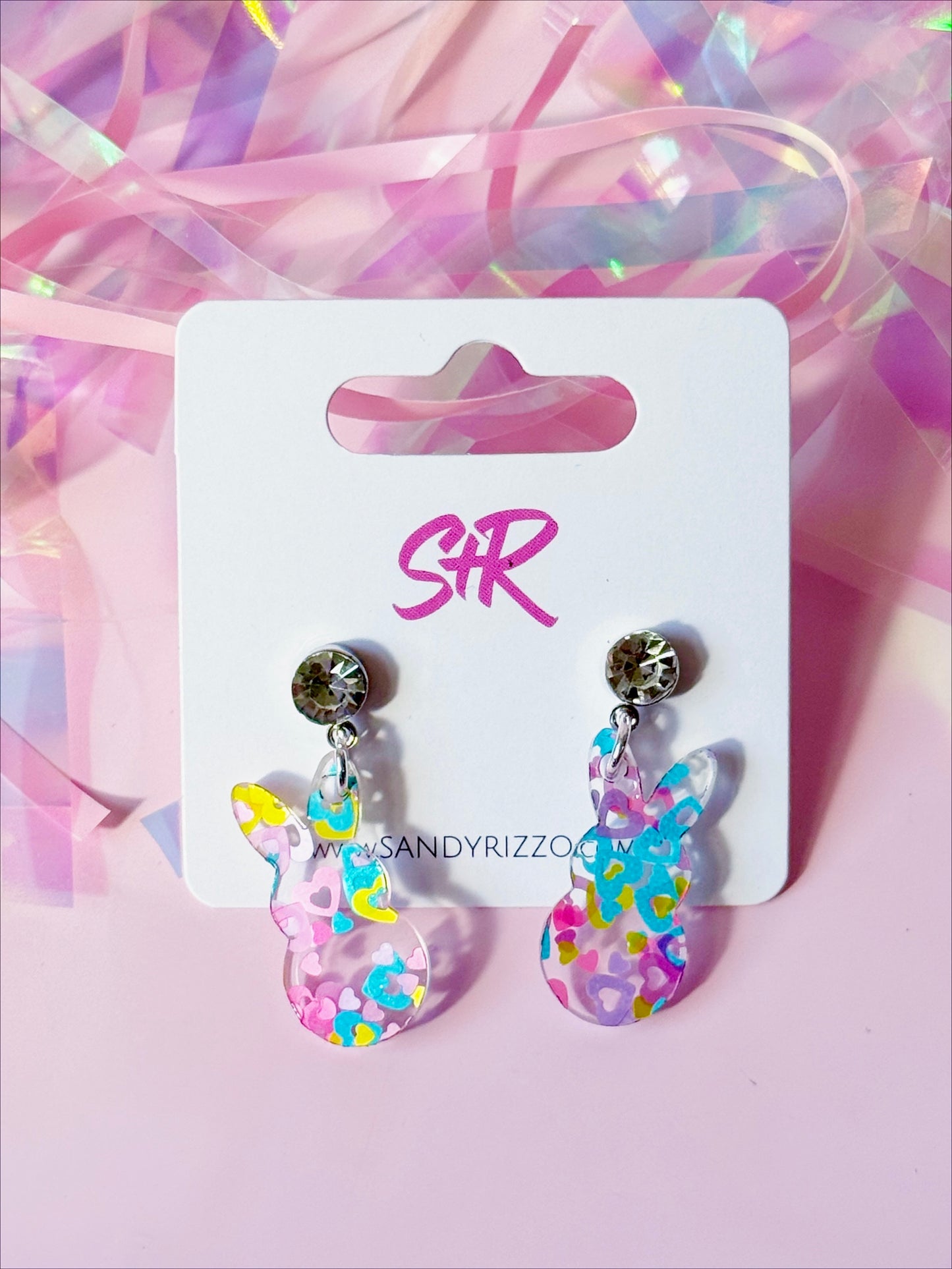 Pastel Glitter Petite Bunny