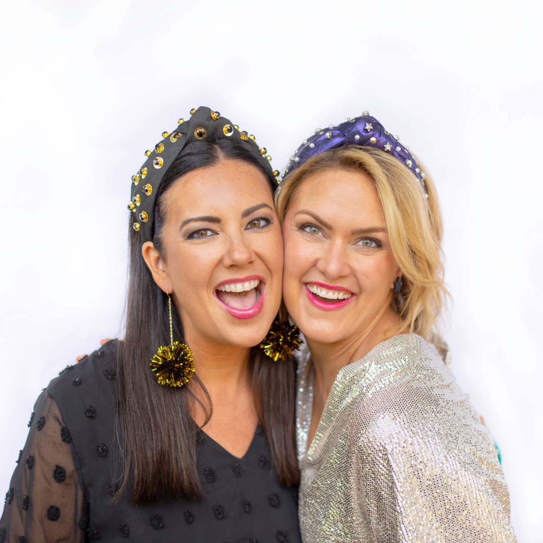 Black and Gold Luxe Headband