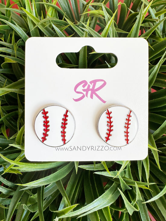 Enamel Baseball Studs