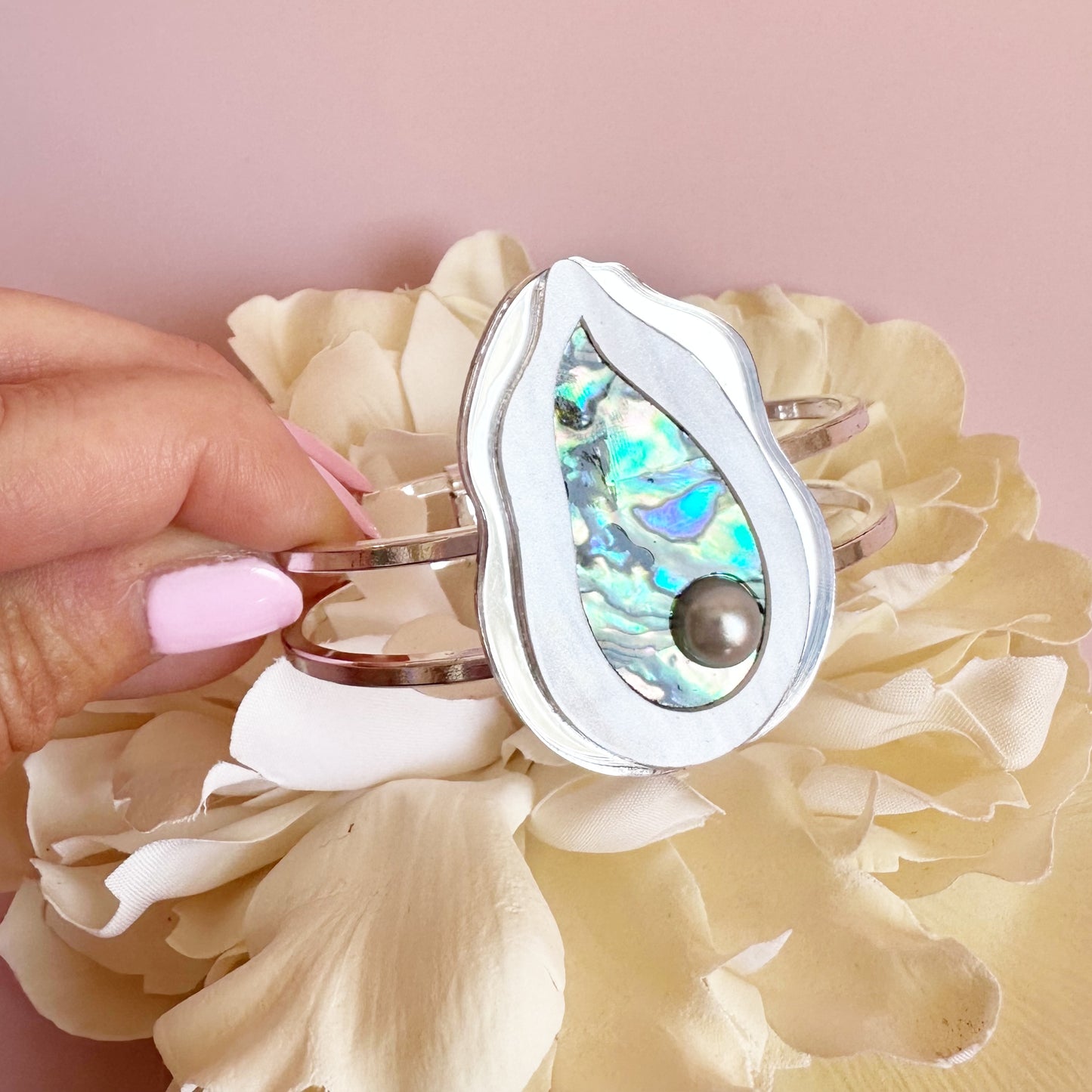 Silver Coastal Cuff