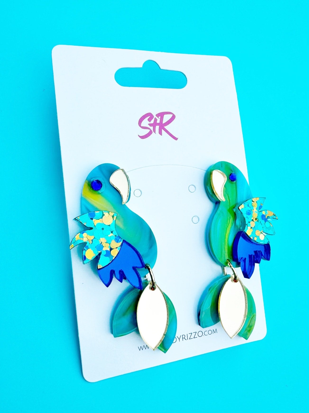 Blue and Green Parrot