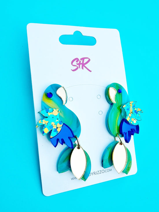 Blue and Green Parrot
