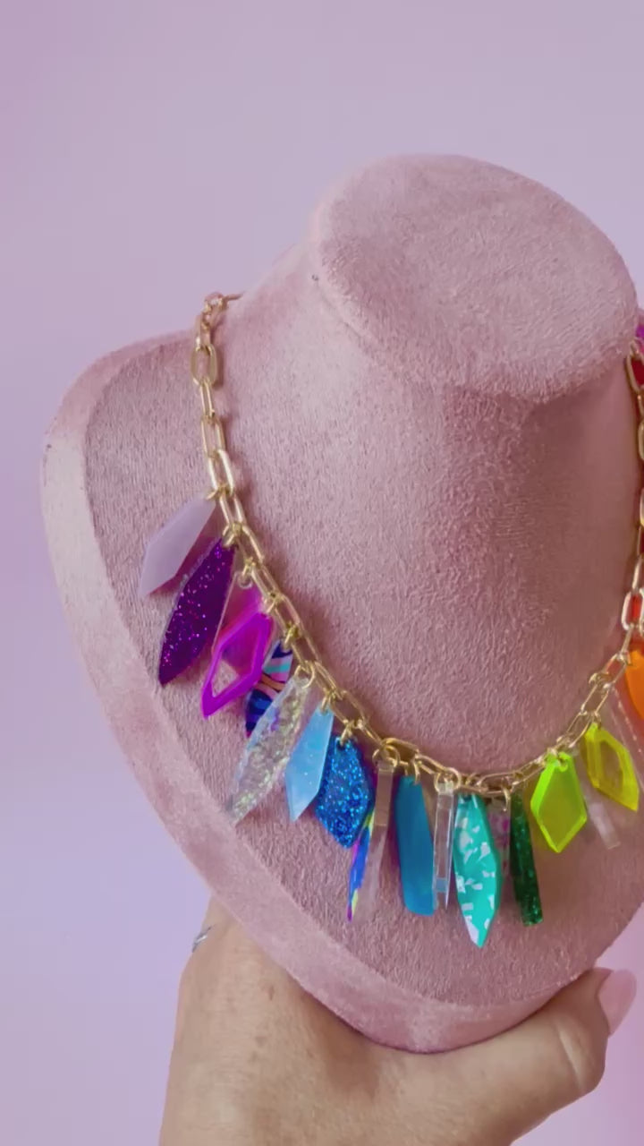 Load and play video in Gallery viewer, Color Pop Necklace
