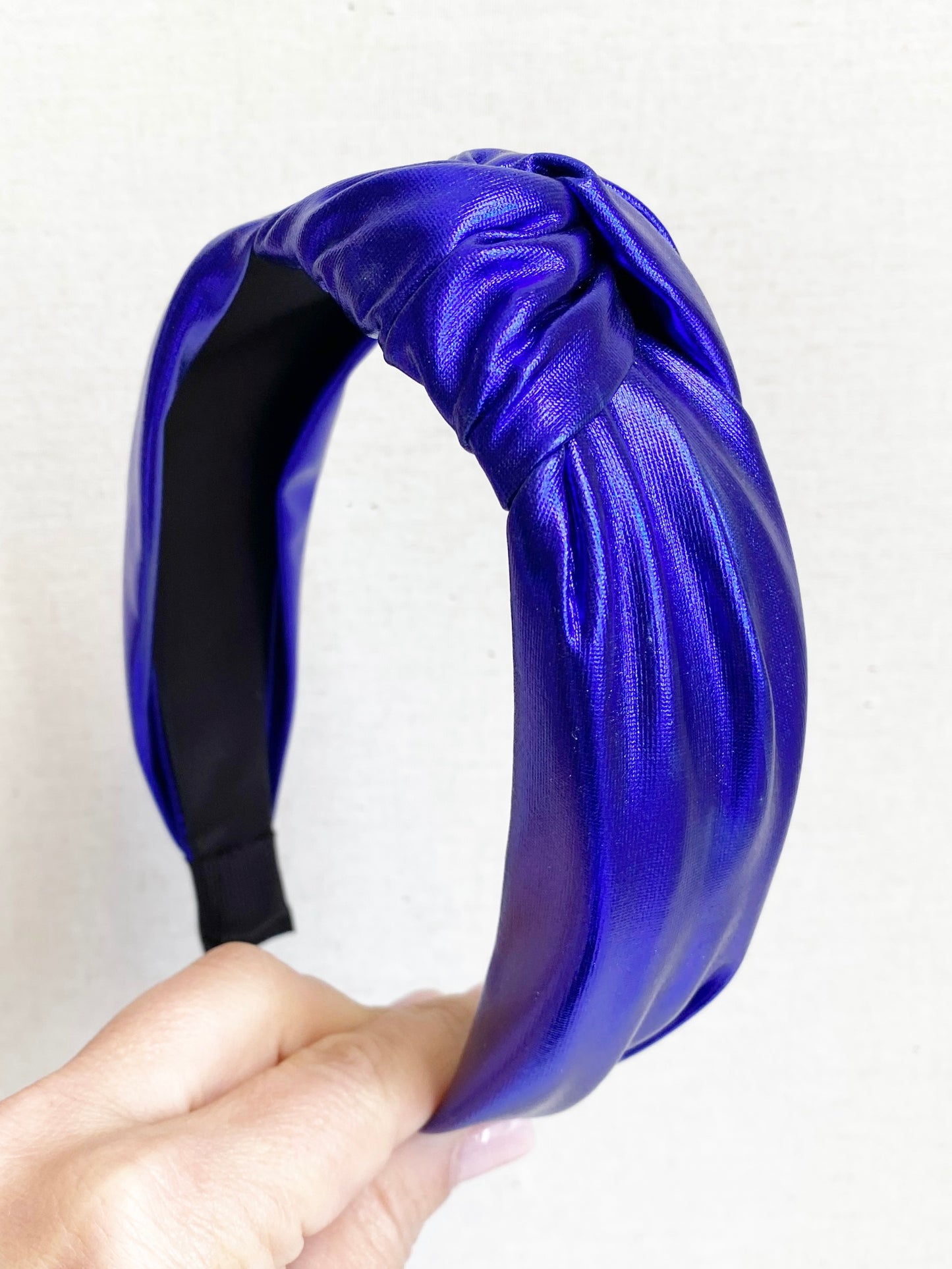 Blurple metallic headband